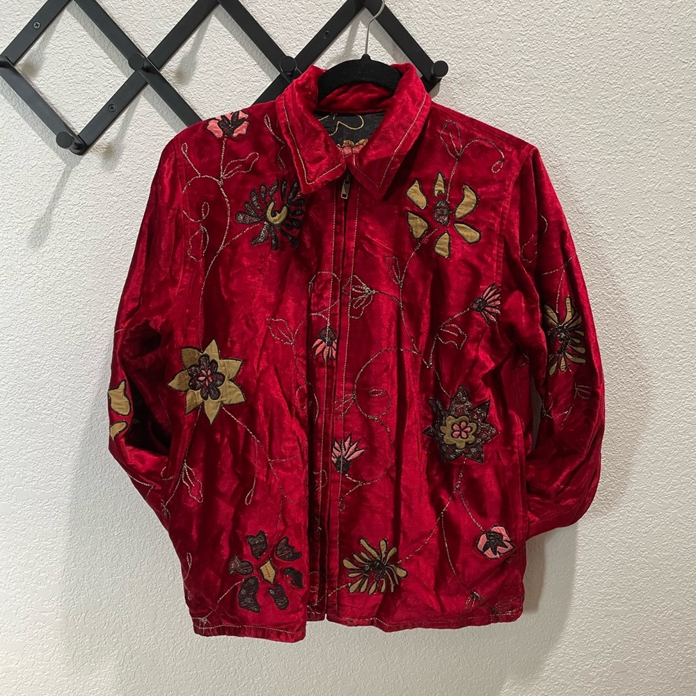 Flashback Couture Reversible Jacket Size Petite S - image 5